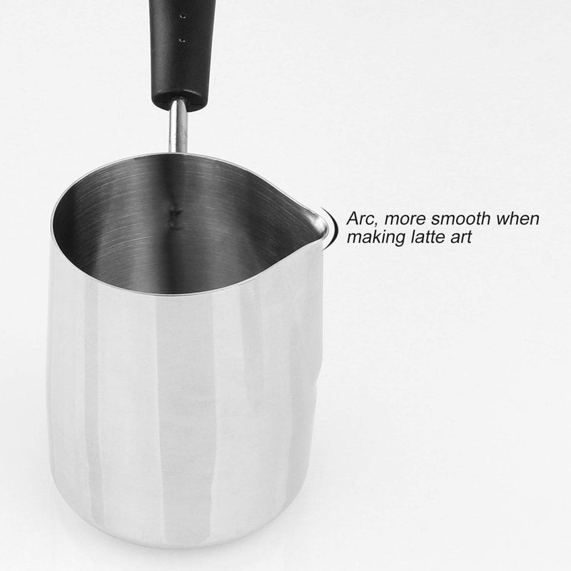 ASelected Milk Frothing Pitchers, 350ml/12oz, 304 Stainless Steel Small Milk Jug for Making Latte Coffee Art, Cappuccino, Espresso - NewNest Australia