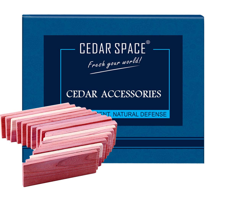 NewNest Australia - Cedar Space Cedar Blocks for Closet Storage, 100% Nature Aromatic Red Ceder Blocks Cedar Planks 16 Pcs 