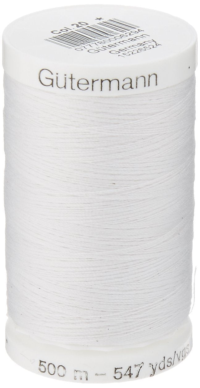 Gutermann 24333 Sew-All Thread 547 Yards-Nu White (2-Pack, White) 2-Pack - NewNest Australia