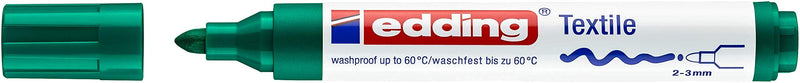 edding 4500 Textile Marker Set, 5-Colors, Basic, 2-3mm (4-4500-5S) - NewNest Australia