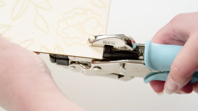 Crop-A-Dile Eyelet and Snap Punch by We R Memory Keepers | Blue Comfort Handle - NewNest Australia