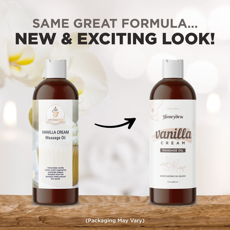Tranquil Full Body Massage Oil - Highly Absorbent Vanilla Body Oil for Men and Women with Natural Sweet Almond Oil - Relaxing Massage Oil for Massage Therapy with Moisturizing Jojoba and Coconut Oil - NewNest Australia