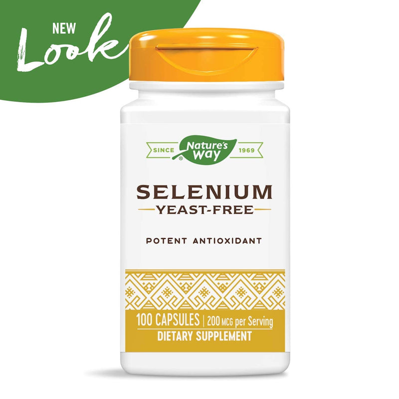 Nature's Way Selenium 200 mcg, L-Selenomethionine, Antioxidant, 100 Capsules (Packaging May Vary) - NewNest Australia