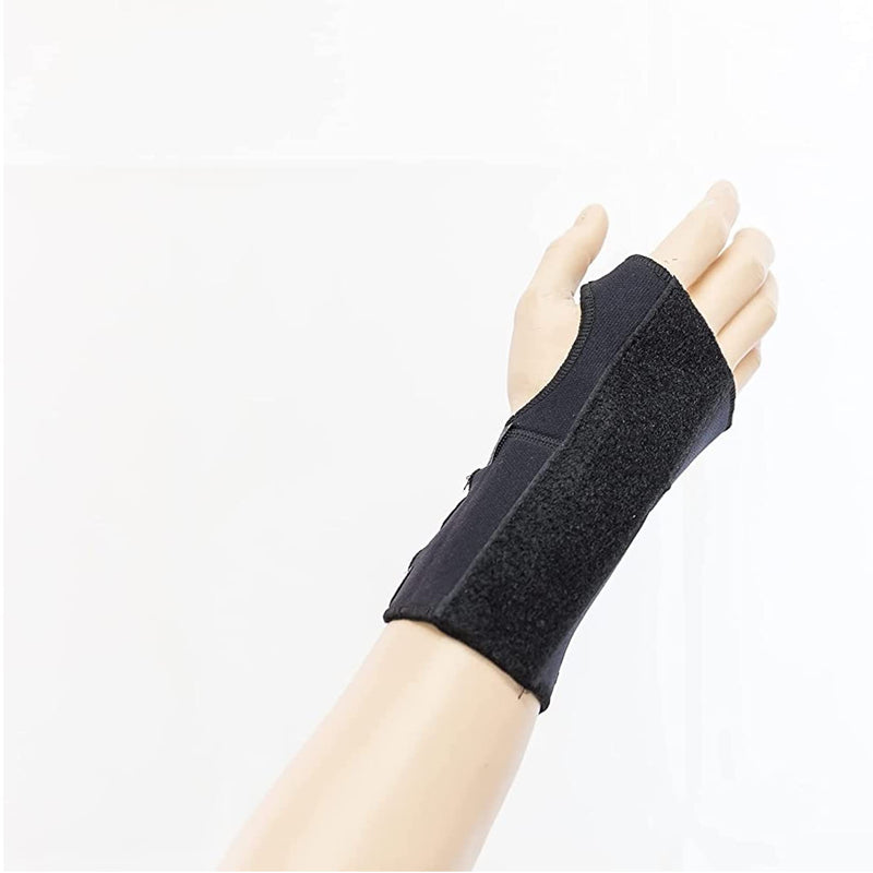 Wrist Brace Splint Support - Breathable Lightweight Carpal Tunnel Splint for Men Women - Pain Relieve Wrist Splints, Ideal for Hand Support, Fractures, Sprains, Joint Pain, Tendonitis, Arthritis Black Extra Large,Right - NewNest Australia