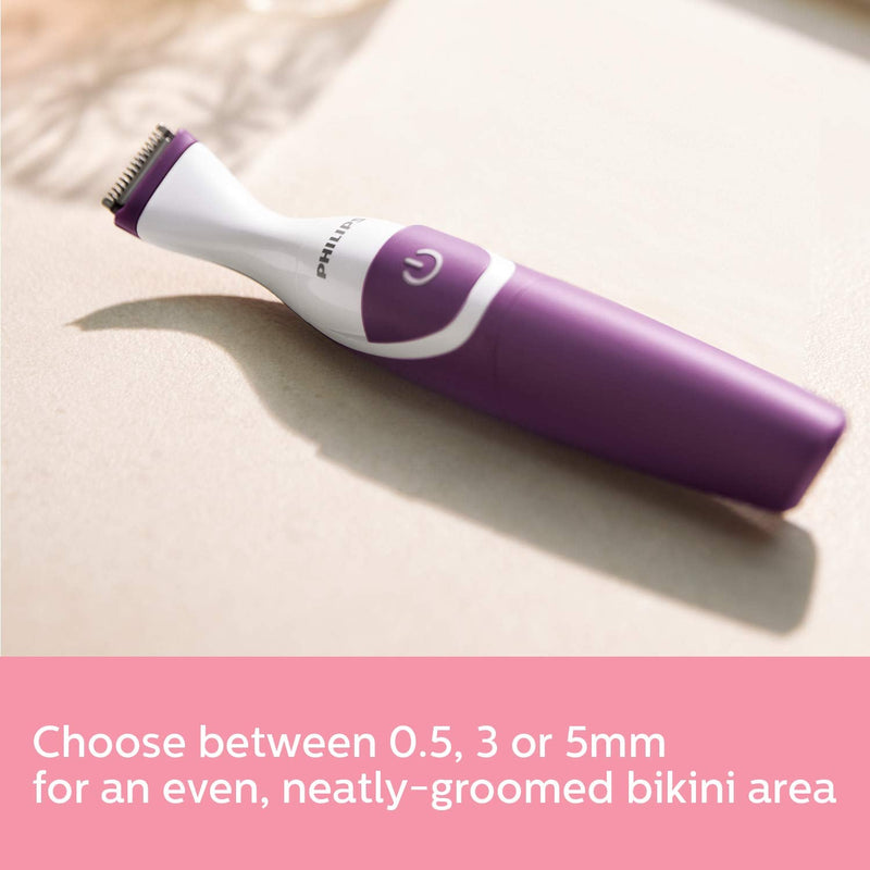 Philips Essential Bikini Trimmer, Foil (Model BRT383/15) White 1 piece (pack of 1) - NewNest Australia