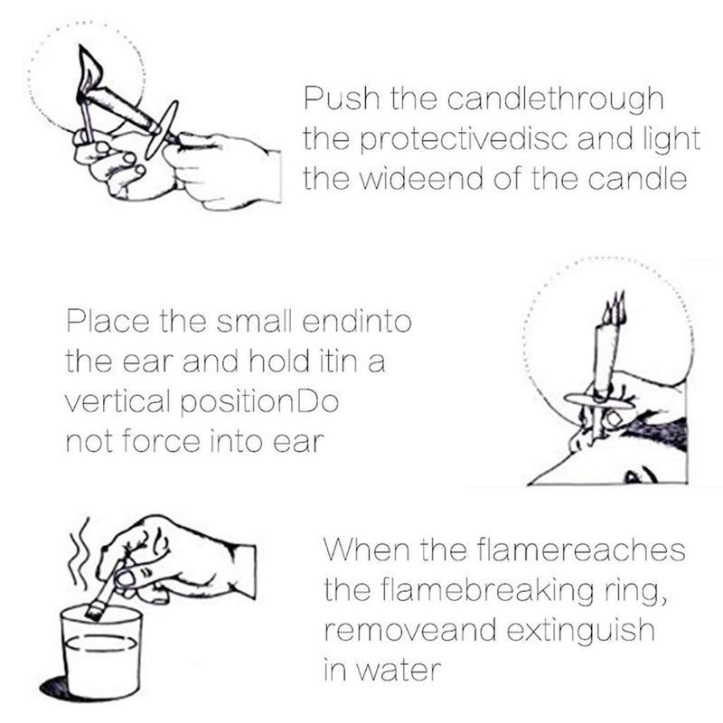 Ear Candles Set Of 100 Yellow Ear Candles Natural Tube Candles Beeswax Ear Candles Cones Organic Earwax Removal Blocked Ears Therapeutic Tinnitus Relief Sine Message Holistic Treatment - NewNest Australia
