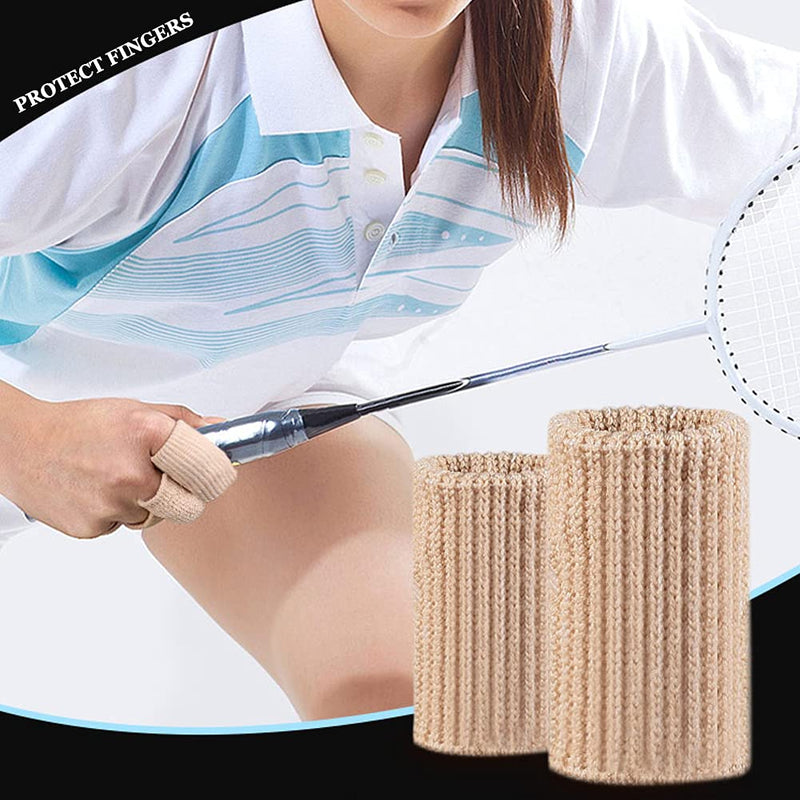 Finger Support Compression Sleeves (30Pcs), Breathable Thumb Support Brace Splint Arthritis Sleeve for Finger Joint Pain Relief, Comfortable Finger Protector for Triggger Finger Sports Aid Support - NewNest Australia