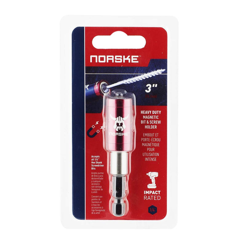 Norske Tools 3" Impact Torsion Magnetic Screwdriver Bit & Screw Holder, NIBCI325 - NewNest Australia