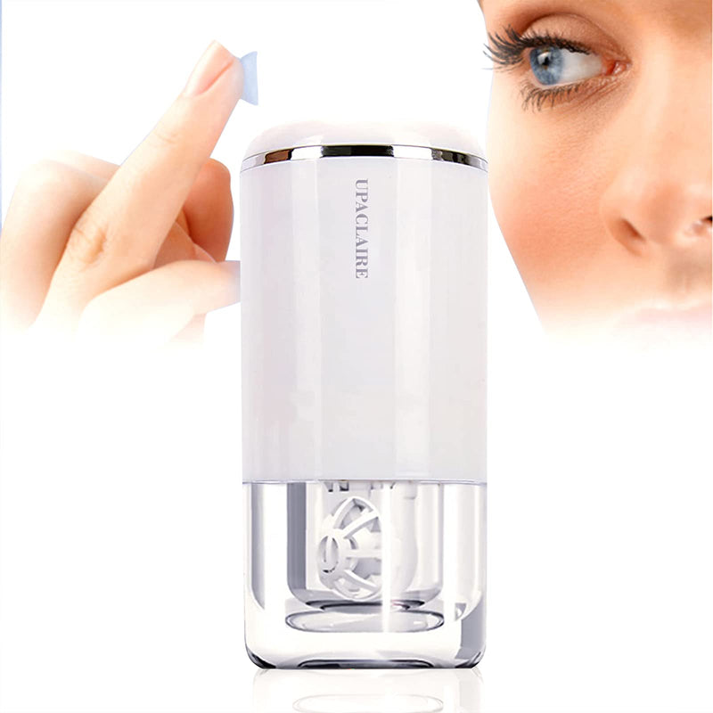 UpaClaire Ultrasonic Contact Lens Cleaner 2.0 (2nd Generation), Intelligent Cleaning Machine for Soft and Rigid Contact Lenses, White… White - NewNest Australia
