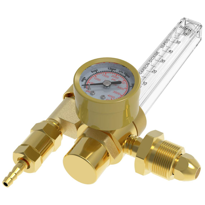 Yeswelder Argon/CO2 Mig Tig Flow Meter Gas Regulator Gauge Welding Weld - NewNest Australia