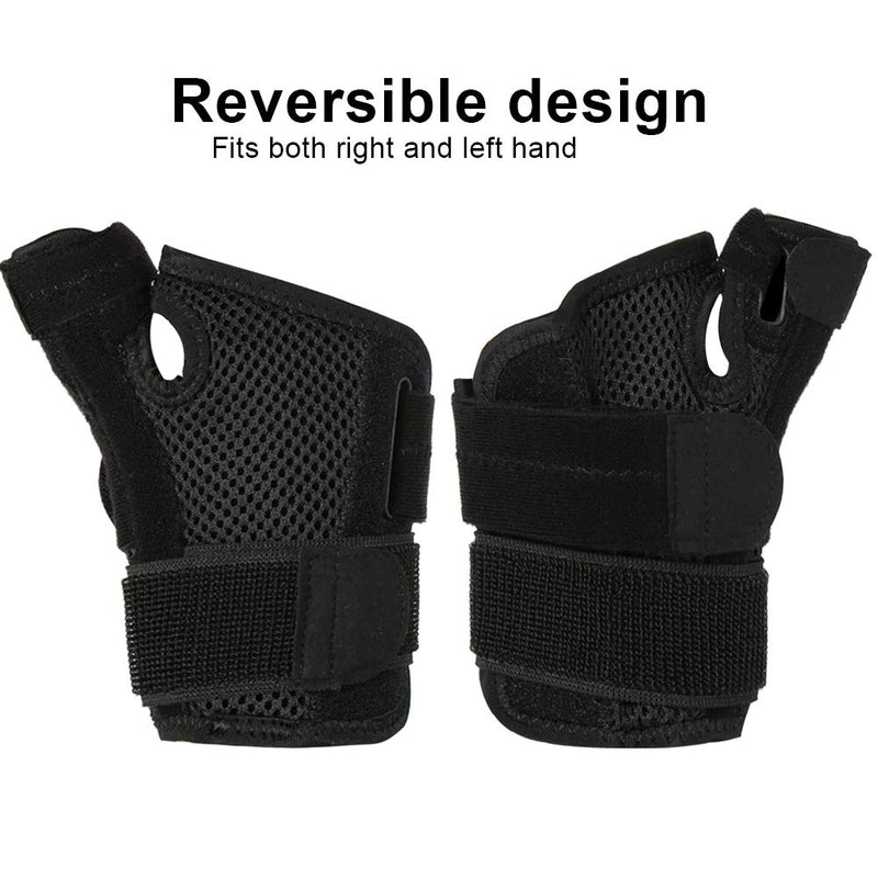 Reversible Thumb Stabilizer, Thumb And Wrist Stabilizer Splint For Pain Relief For Thumb Fingers, Arthritis, Tendonitis And Sprains, Right And Left Hand Universal - NewNest Australia