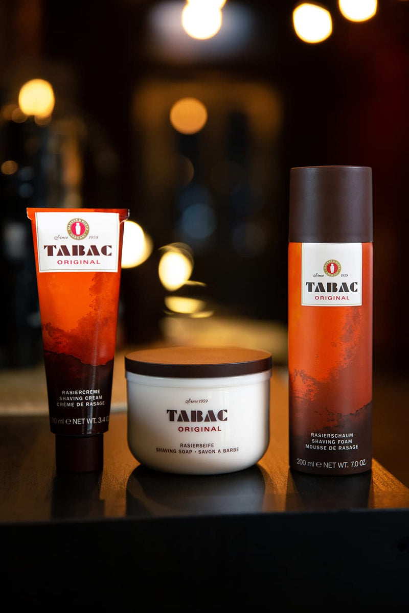 Tabac® Original | Shaving soap in a jar - enables easy and close shaving - original since 1959 | 125g - NewNest Australia