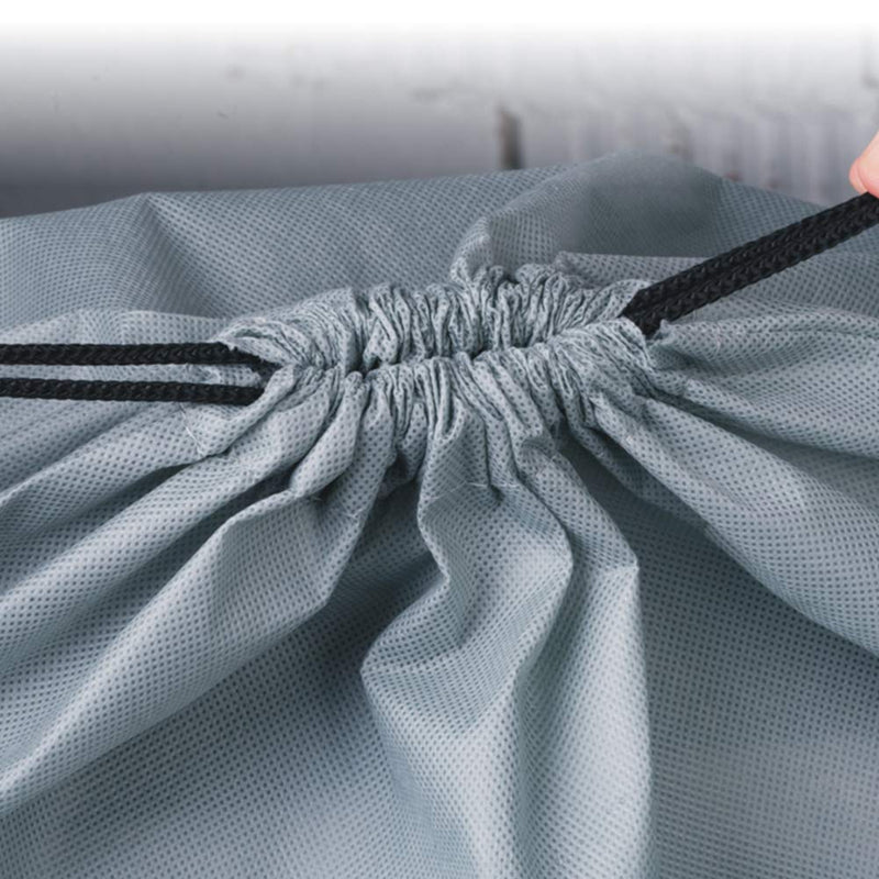 Ibnotuiy 10Pcs Non-Woven Fabric Dustproof Handbag Storage Organizer Drawstring Bag Dust Cover Medium Gray - NewNest Australia