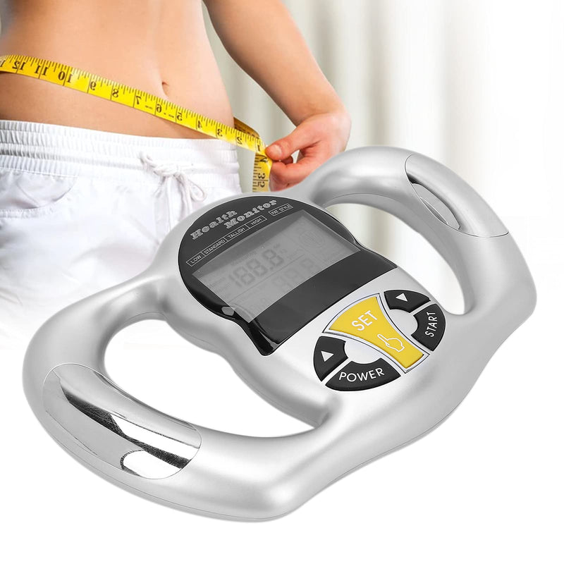 Handheld Body Fat Analyzer, Body Composition Monitor, Portable Body Fat Tester BMI Meter Fat Analyzer Body Fat Loss Monitor Measure Device for Fitness Bodybuilding Muscle Gain - NewNest Australia