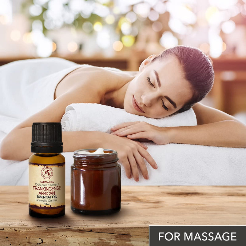 Frankincense Oil African 10 Ml - 100% Pure Frankincense Oil - Boswellia Carterii - Somalia - Best For Beauty - Stress Relief - Aromatherapy - Aroma Diffuser - Room Fragrance - NewNest Australia