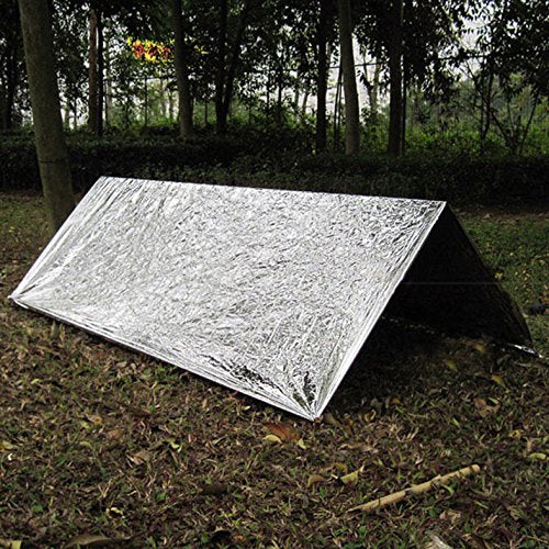 OFKPO Pack of 10 premium rescue blankets, first aid blanket, rescue film, cold protection, waterproof emergency blanket blanket for hiking, camping, skiing - NewNest Australia
