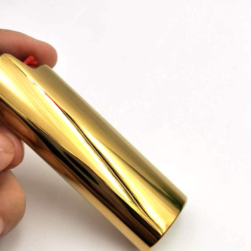 Lucklybestseller Lighter Case Cover Holder for BIC Full Size Lighter (Gold) Gold - NewNest Australia