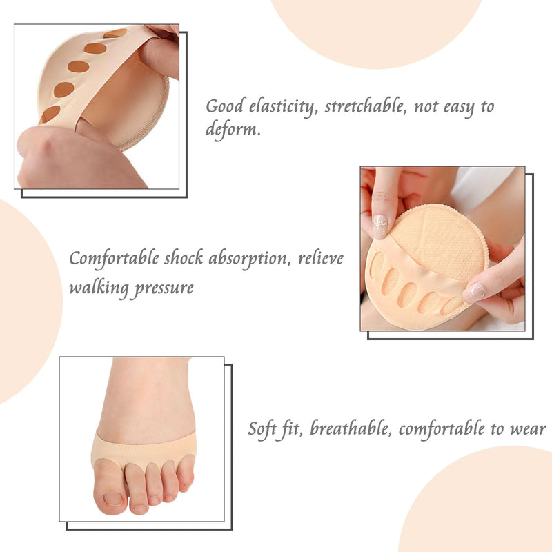 DAWRIS Forefoot Pads 6 Pairs of Forefoot Shoes Pads Metatarsal Pads High Heels Forefoot Pads, Metatarsal Pads Soft Bunion Pads Forefoot Reusable Toe Pads Foot Pads Forefoot Pads Foot Pads - NewNest Australia