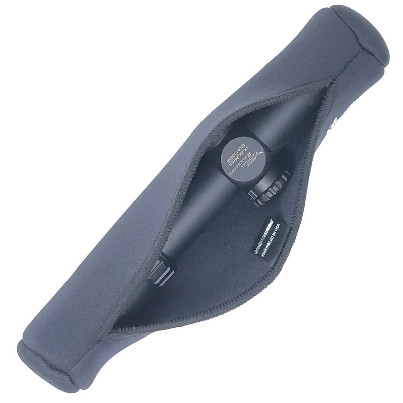 Scopecoat XP-6 Neoprene Scope Cover 6mm Medium 10 in x 50 mm , Black - NewNest Australia