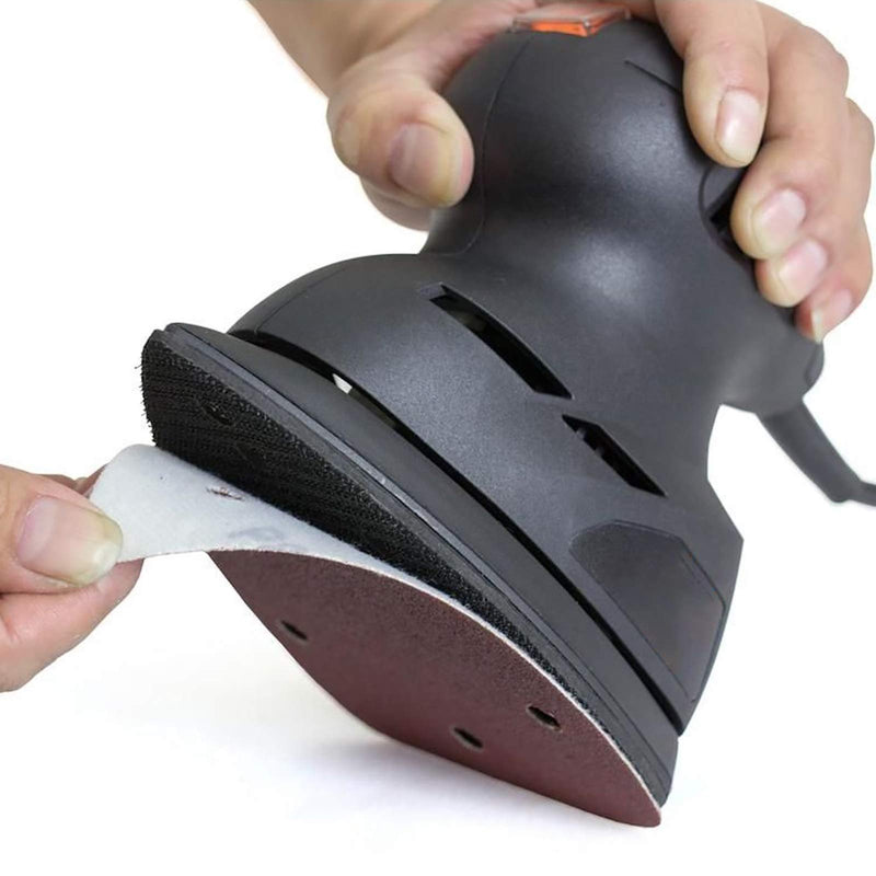 Coceca Mouse Detail Sander Sandpaper Sanding Paper Assorted 40 80 120 180 240 Grits (50pcs Mouse Sandpaper) 50pcs：each 10 of40/80/120/180/240 grit - NewNest Australia