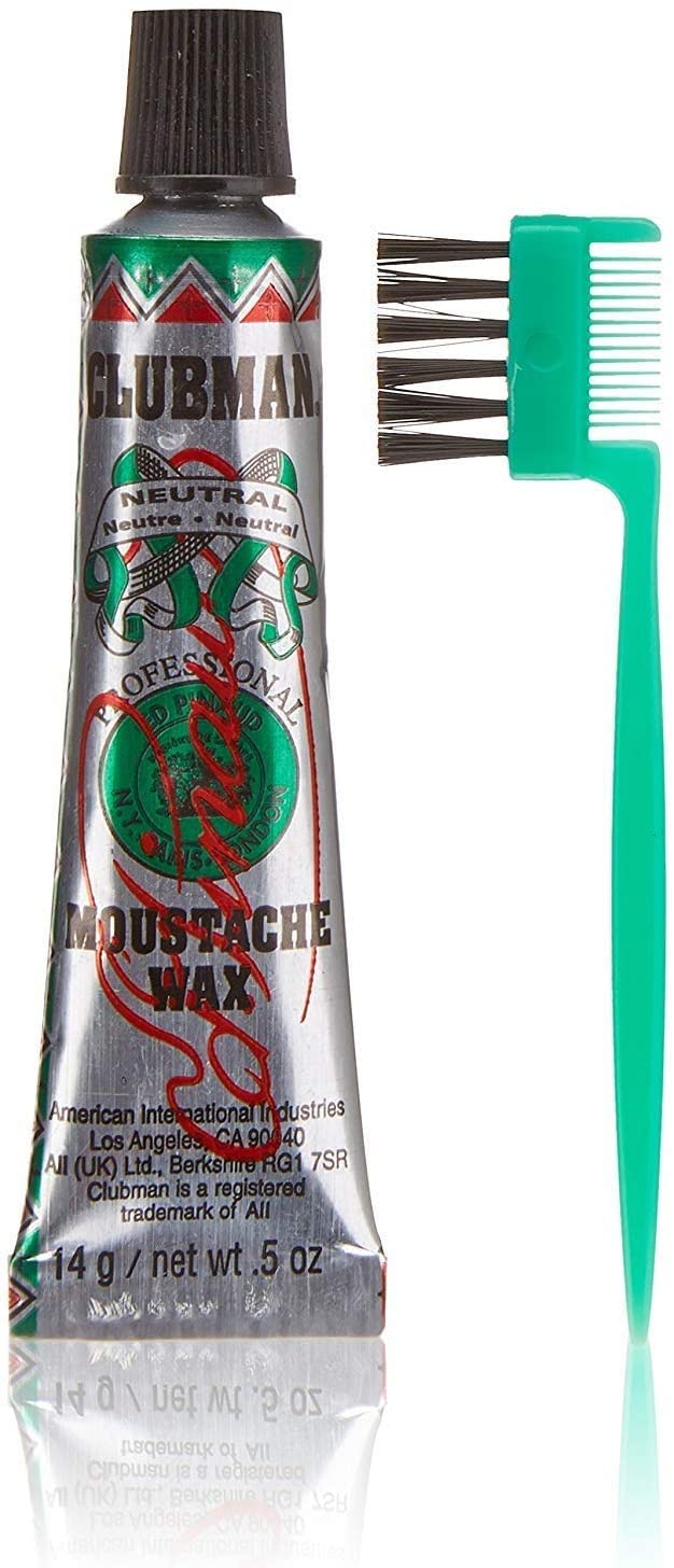 Clubman Pinaud Mustache Wax Hang Pack - Neutral - NewNest Australia