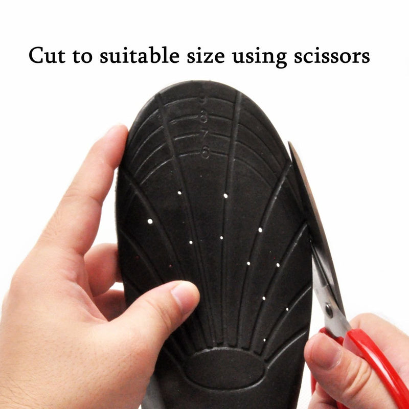 Shoe Insoles, Memory Foam Insoles, Providing Excellent Shock Absorption and Cushioning for Feet Relief, Comfortable Insoles for Men and Women for Everyday Use, S [US : 4.5-6.5] Black S [US : 4.5-6.5] - NewNest Australia