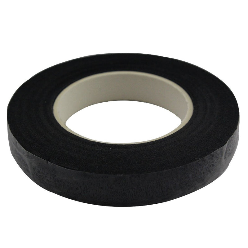 Decora 1 roll 1/2-inch by 30 Yard Black Floral Tape for Bouquet Stem Wrap Floral Arranging Craft Projects Corsages, Wedding Bouquet Black-1 Roll - NewNest Australia