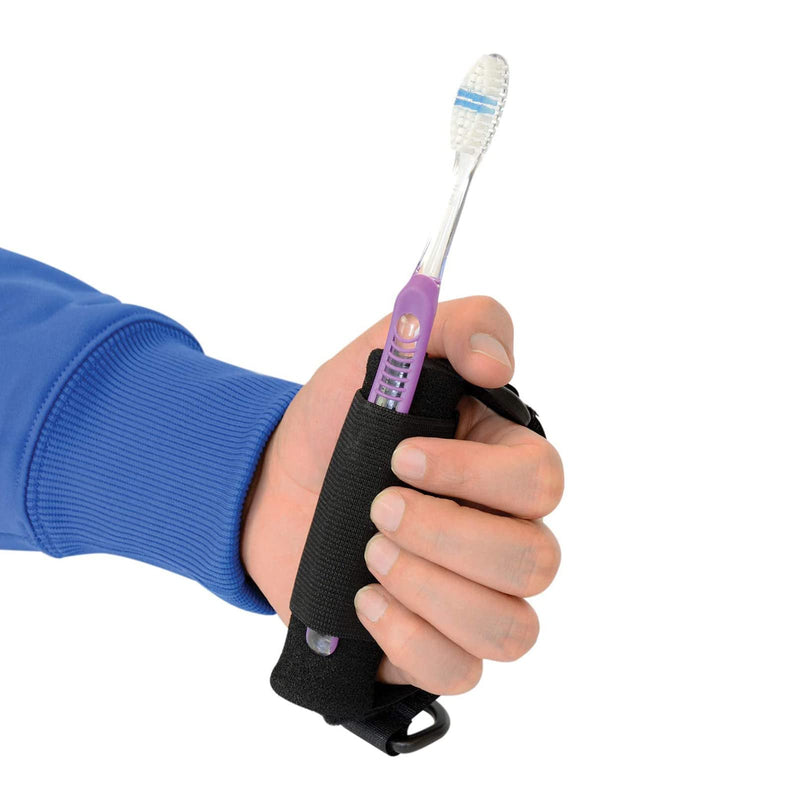 Yjzq Adaptive Utensils Older Children With Disability Seniors Food Aid Utensil With Auxiliary Strap Anti-Shake Spoon Handle Utensils Removable Thickening Arthritis Anti-Shake Dinnerware - NewNest Australia