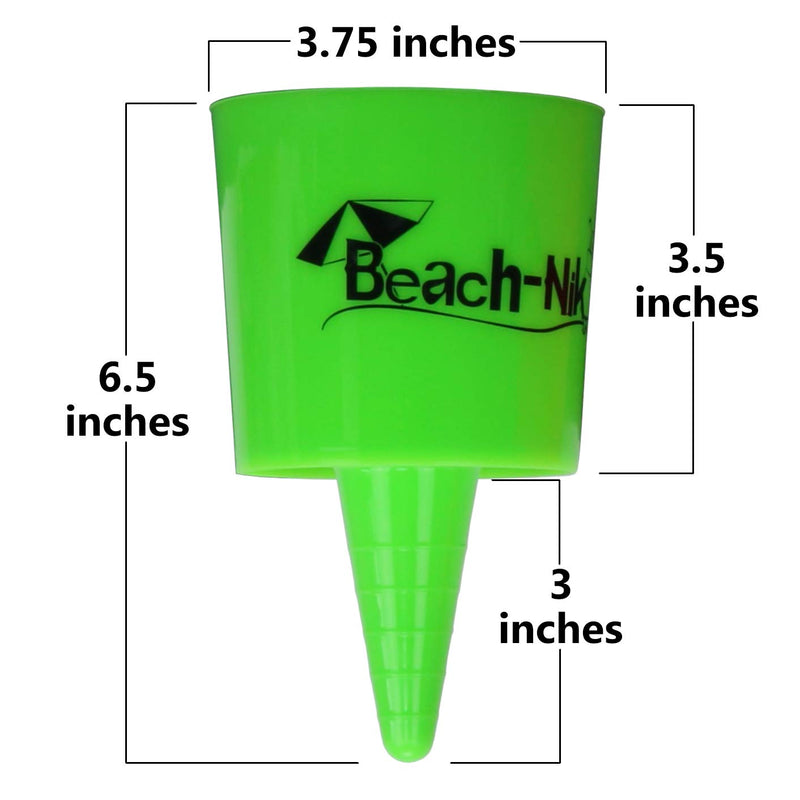 Iconikal Beach Sand Coaster Cup and Beverage Holder Set, 4-Pack - NewNest Australia