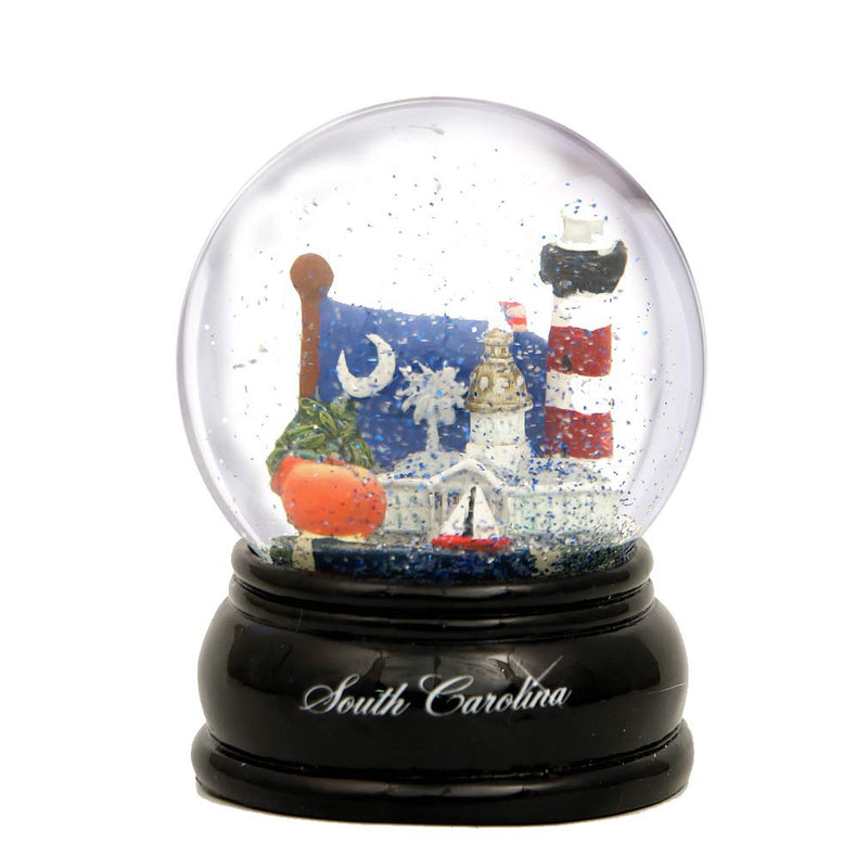 NewNest Australia - City-Souvenirs South Carolina Snow Globe 3.5 Inches Tall 