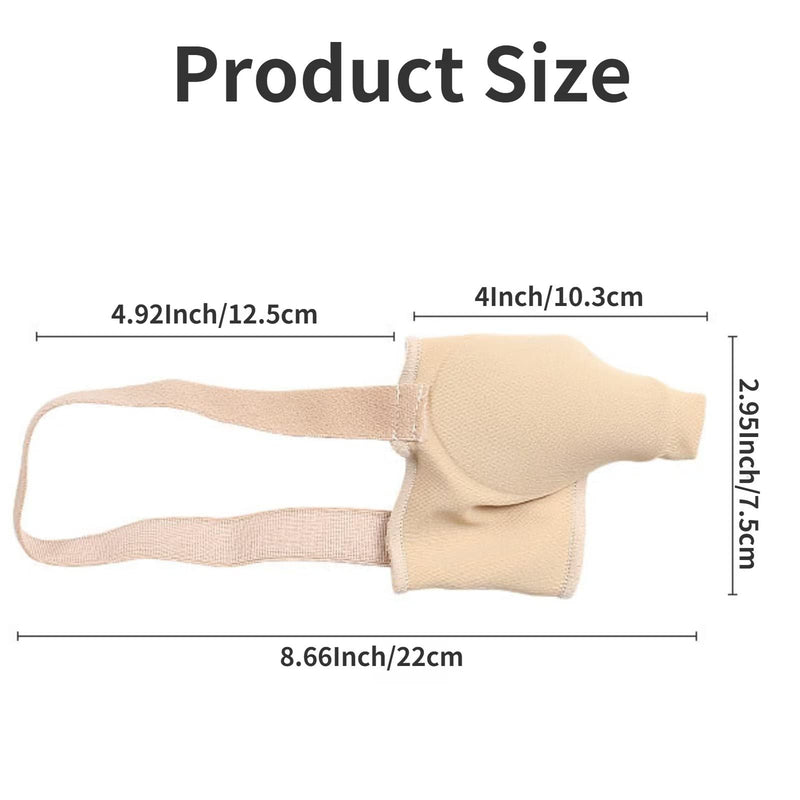 runrayay 2 Pairs Bunion Corrector for Men and Women, Bunion Corrector with Non-Slip Strap to Relieve Bunion Pinky Toe Pain, Smooth Bunionette, Overlapping Toe D - NewNest Australia