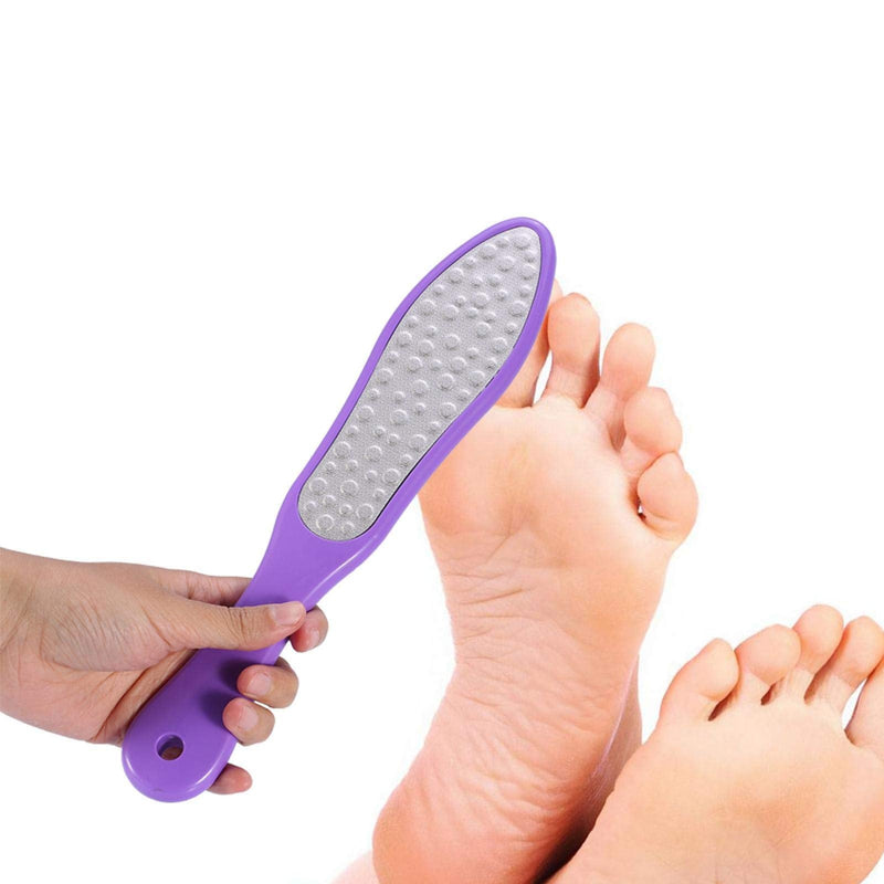 Foot Rasp, Professional Foot File Callus Remover, Double-Sided Rasp That Grinds Long-Lasting, Removes Callus Swelling For Extra Smoothness And Foot Beauty (Purple) - NewNest Australia