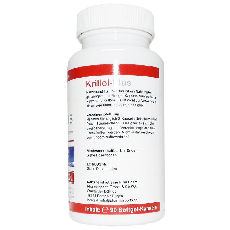 Krill Oil 180 Capsules Premium Krill Oil Omega 3,6,9 and Astaxanthin Maximum Values (2x90) - NewNest Australia