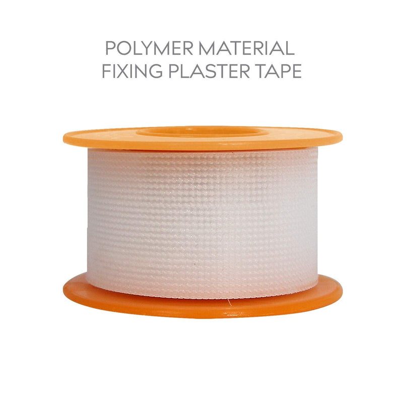 Medrull Rolls Transparent Fixing Dressings | Tape Size 2.5cm x 5m, 12 Pieces in Box | Hypoallergenic, Skin Friendly Polymer Material Plaster Tape | Medical Adhesive Tapes Secures catheters, Bandages - NewNest Australia