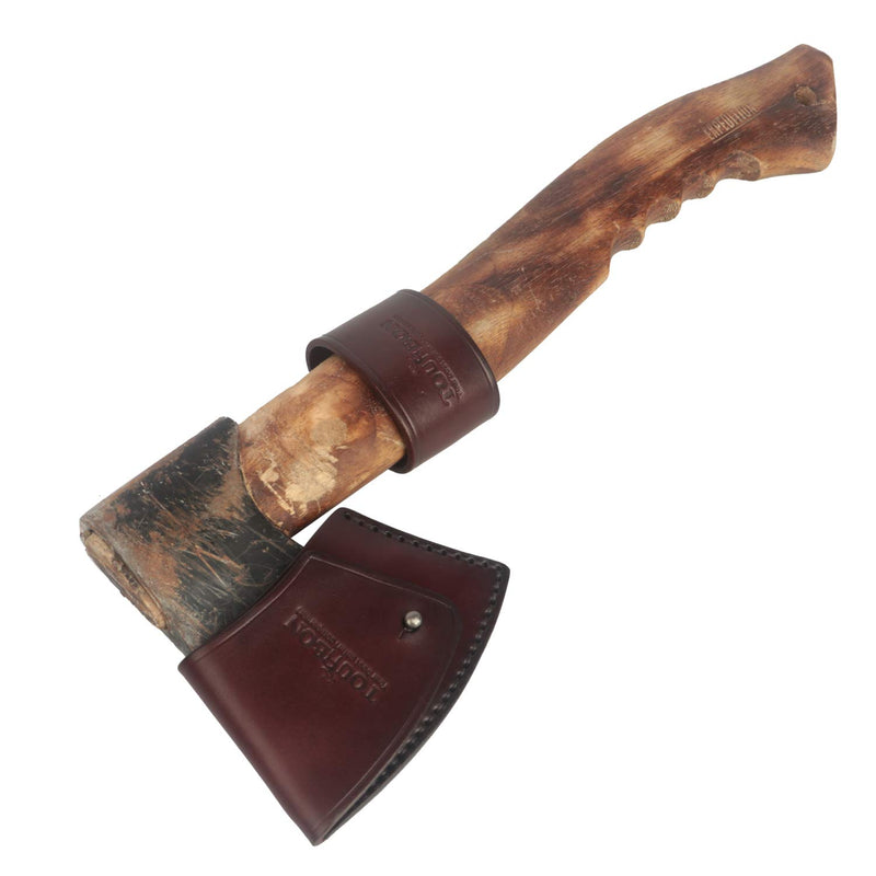 Tourbon Hatchet Sheath Vintage Leather with Axe Belt Loop Holder - NewNest Australia