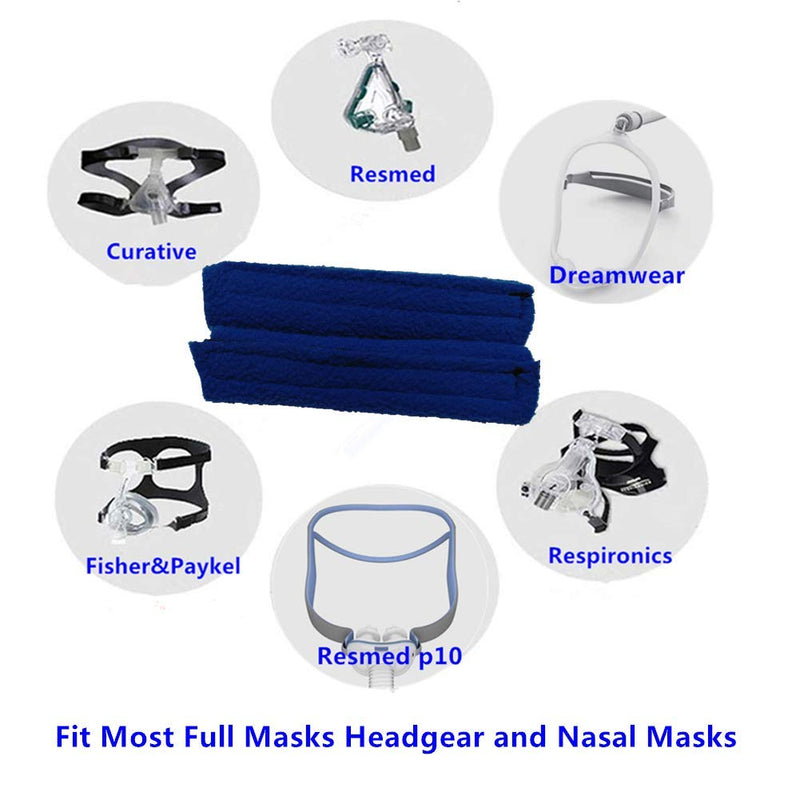 CPAP Strap Covers, CPAP Pads for Resmed Airfit f20 f30 p10 Respironics Dreamwear Comfortbale Breathable (4 Pack)… - NewNest Australia
