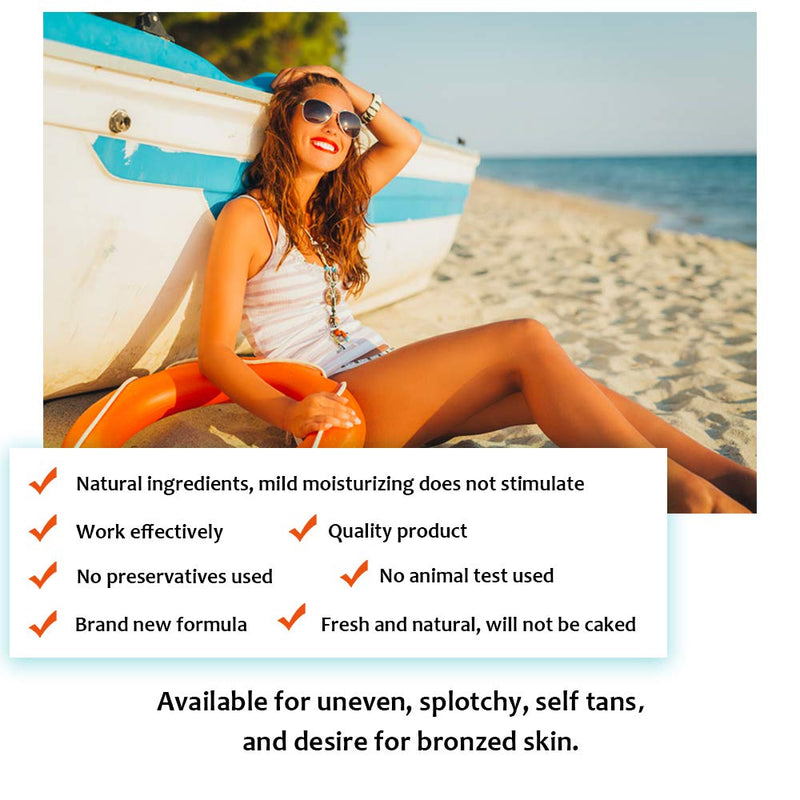 SHEEYOON Self Tanner, Sunless Tanning Lotion, Natural, Long-Lasting, Steak Free, Instant Body Self Tanning Lotion Develops Bronzed Glow for All Skin Types (Milk) Milk - NewNest Australia