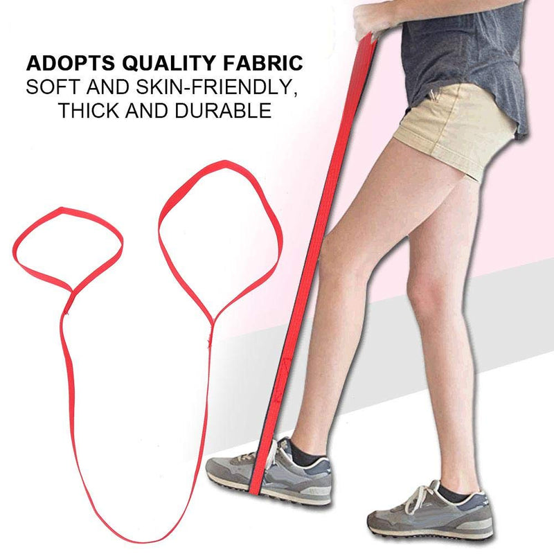 Leg Lifter Strap, Portable Leg Lifting Strap with Durable and Rigid Foot Lifter and Hand Grip Loop for Adult, Senior, Elderly, Handicap, Car, Bed, Couch, Hip & Knee Replacement, Wheelchair - NewNest Australia