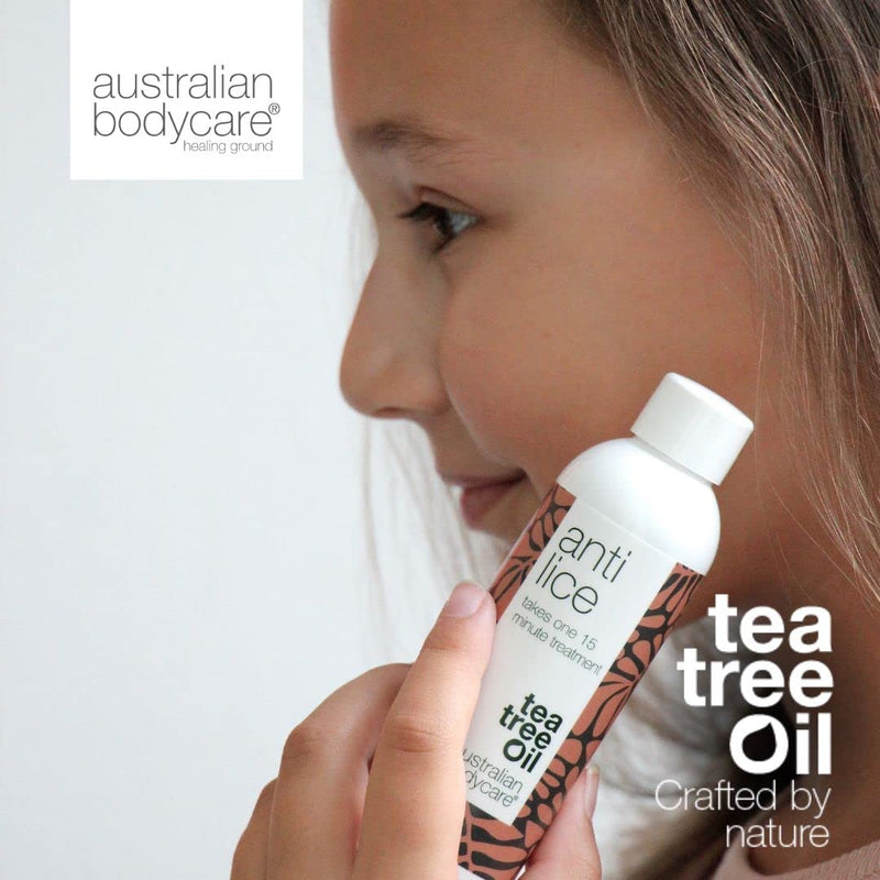 Australian Bodycare Anti Lice 100 ml head lice treatment simple and one-time 15 minute treatment for head lice and nits with tea tree mol lice treatment for children adults 100 ml 1 pack - NewNest Australia
