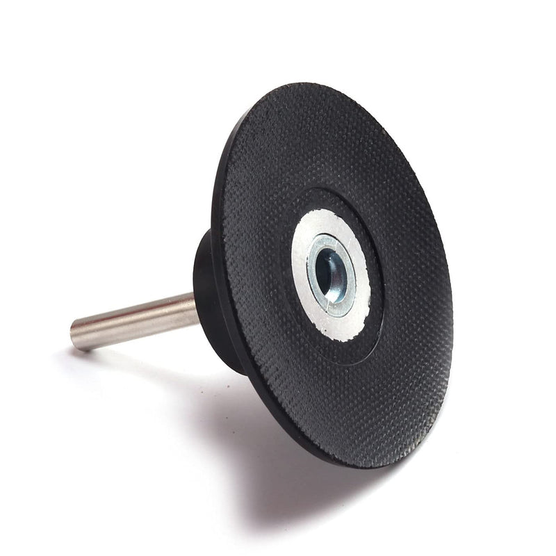Yakamoz 2 Pcs 3 Inch Roll Lock Sanding Disc Holder with 1/4" Shank Quick Change Roll Lock Sander Pad Holder Adapter for Power Drill Air Die Grinder Sanding Polishing Grinding Tool Accessories - NewNest Australia