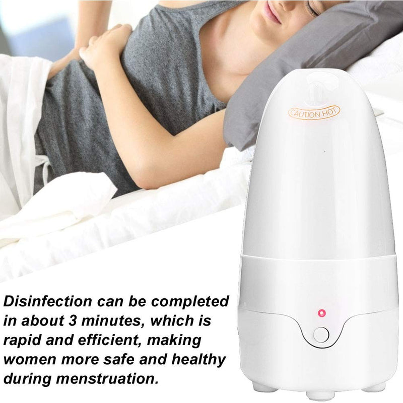 Menstrual Cup Steriliser, Menstrual Cup Portable Menstrual Steriliser, Electric Steam Steriliser, Quick Disinfection In 3 Minutes For Silicone Menstrual Cups (Eu) - NewNest Australia