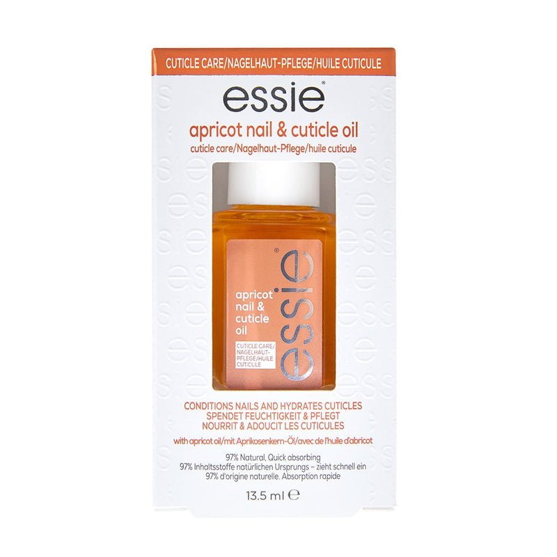 essie Nail Care Cuticle Apricot Oil, Nourishing, Softening, Moisturizing Treatment, Heal and Repair At Home Manicure Oil 13.5 ml - NewNest Australia