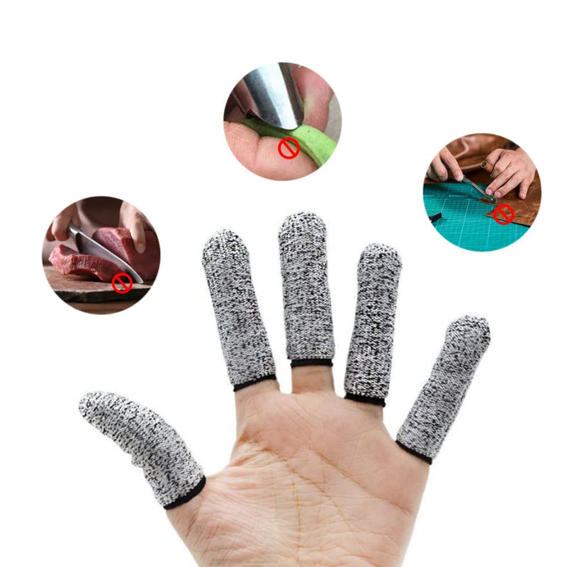 Dtoterul Cut Protection Finger Cots Pack Of 40 Cut Protection Finger Cots Finger Protection Cover Thumb Protection Thumb Finger Protection Non-Slip Cut Resistant Finger Beds Thumb Protection Cover Thumb Protection - NewNest Australia