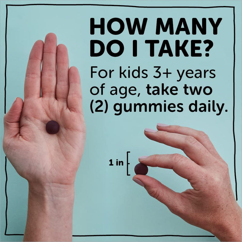 SmartyPants Kids Probiotic Immunity Gummies: Prebiotics & Probiotics for Immune Support & Digestive Comfort, Grape Flavor, 60 Gummy Vitamins, 30 Day Supply, No Refrigeration Required Kids Probiotic Immunity Formula - Grape - NewNest Australia