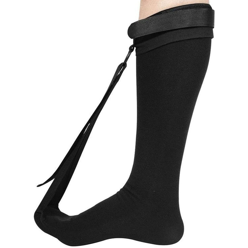 Pedimend Night Sock for Plantar Fasciitis and Achilles Tendonitis with Adjustable strap (1 PC) - Compression Stockings - Stretches the Calf and Soft Tissues of the Foot - Foot Care (S/M: Up to 16”) S/M: Up to 16” - NewNest Australia