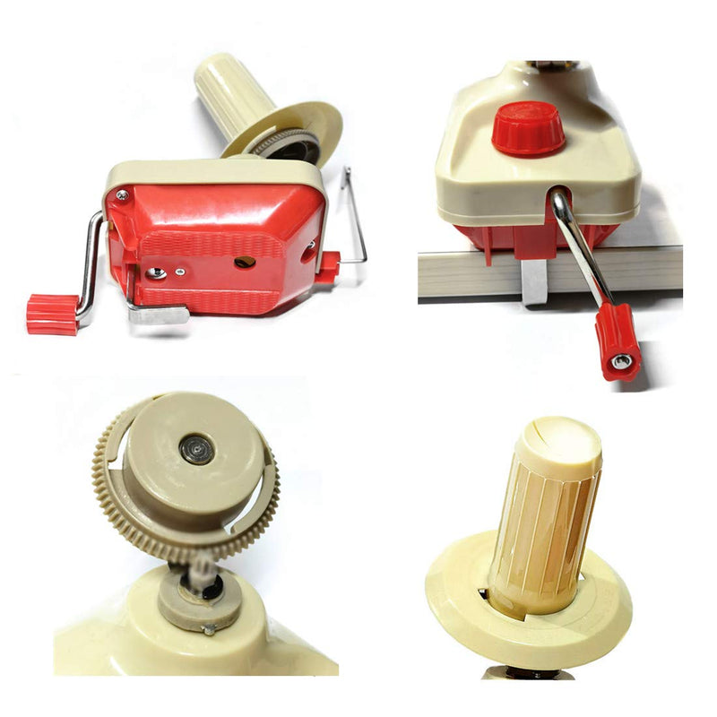 Yarn Ball Winder ,Convenient Ball Winder for Yarn,Yarn Swift and Ball Winder Combo with Easy Installation for Yarn Storage ,1 Pcs Scissors + 20 Pcs Stitch Knitting Needles + 4 Size Pompom Maker (26) - NewNest Australia