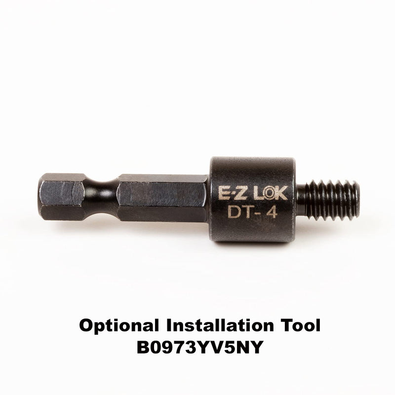 E-Z LOK 400-4 Threaded Insert, Brass, Knife Thread, 1/4"-20 Internal Threads, 0.500" Length (Pack of 25) 0.500" Length (Pack of 25) - NewNest Australia