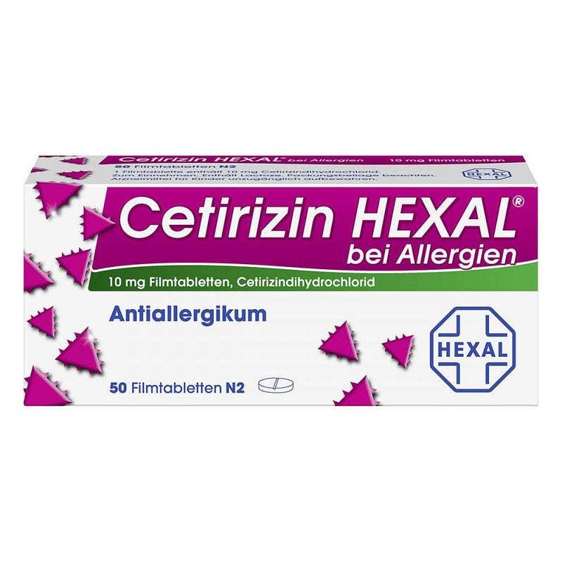 Cetirizine Hexal for allergies, 50 pcs - NewNest Australia