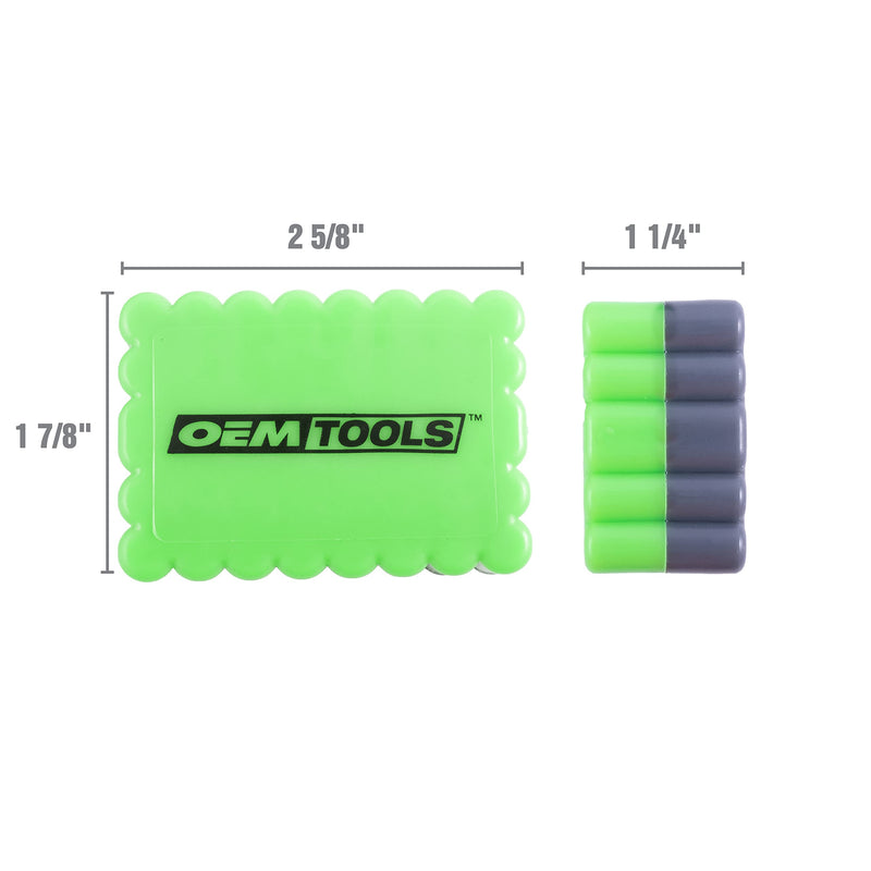 OEMTOOLS 25959 33 Piece Security Bit Set, Includes Spanner, Tri-Wing, Torq, Hex Security, and Tamper Proof Star Security Bits with 1/4 Inch Hex Bit Holder - NewNest Australia