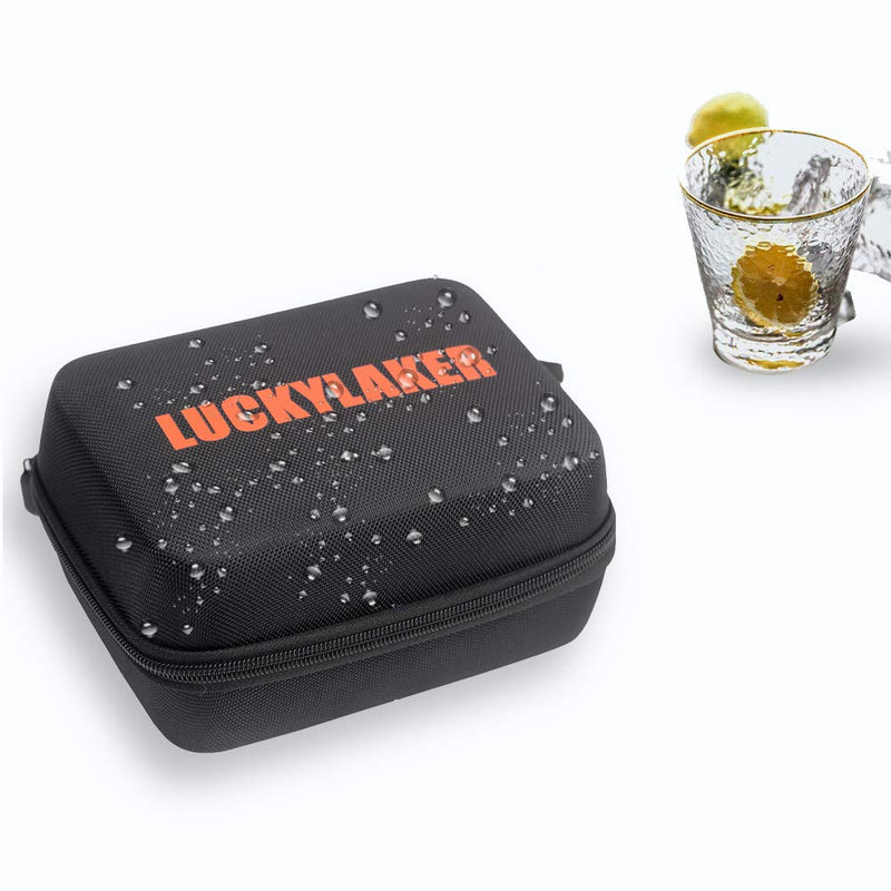 LUCKYLAKER Hard EVA Case for Lucky/LUCKYLAKER Portable Sonar Fish Finder Kayak Fish Finder Sonar Sensor Fish Finder Boat Depth Finder for Fishing - NewNest Australia